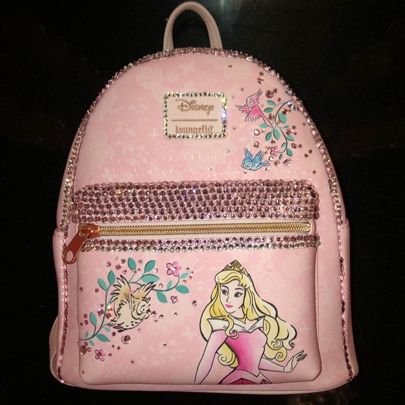 loungefly sleeping beauty mini backpack